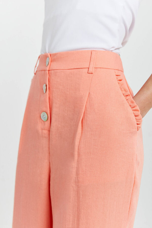 Vero Moda Cal&ccedil;as compridas perna larga  Subiu