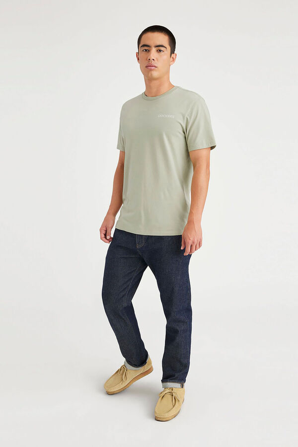 Dockers Camiseta slim fit logo Beige