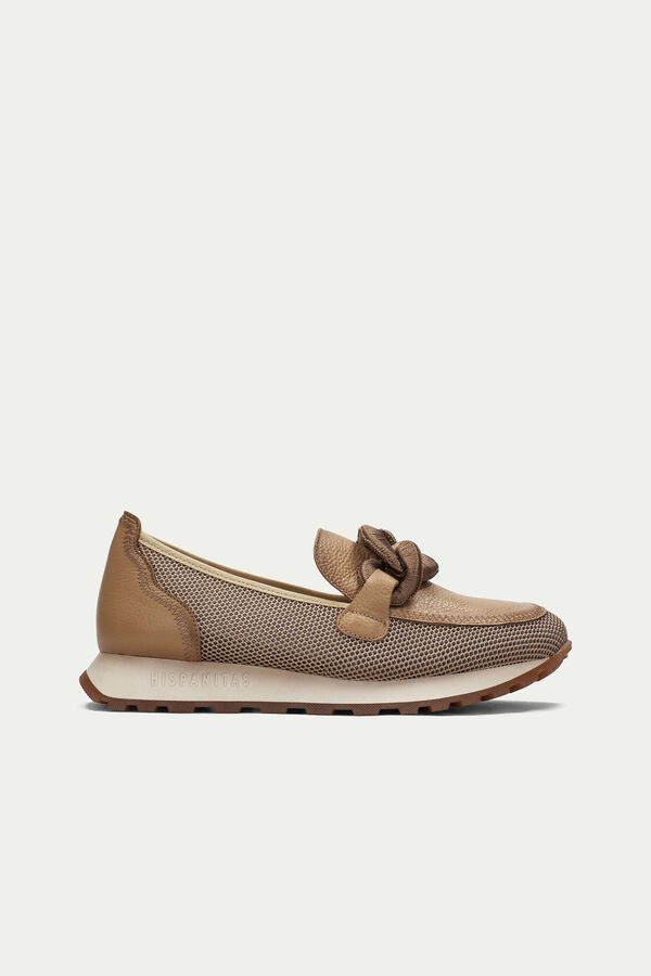 Hispanitas Mocas&iacute;n sport maxicadena LOIRA Beige