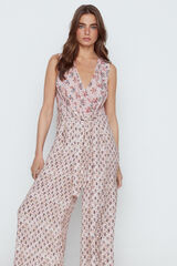 Slowlove Mono combinado detalle lazada Estampado blanco