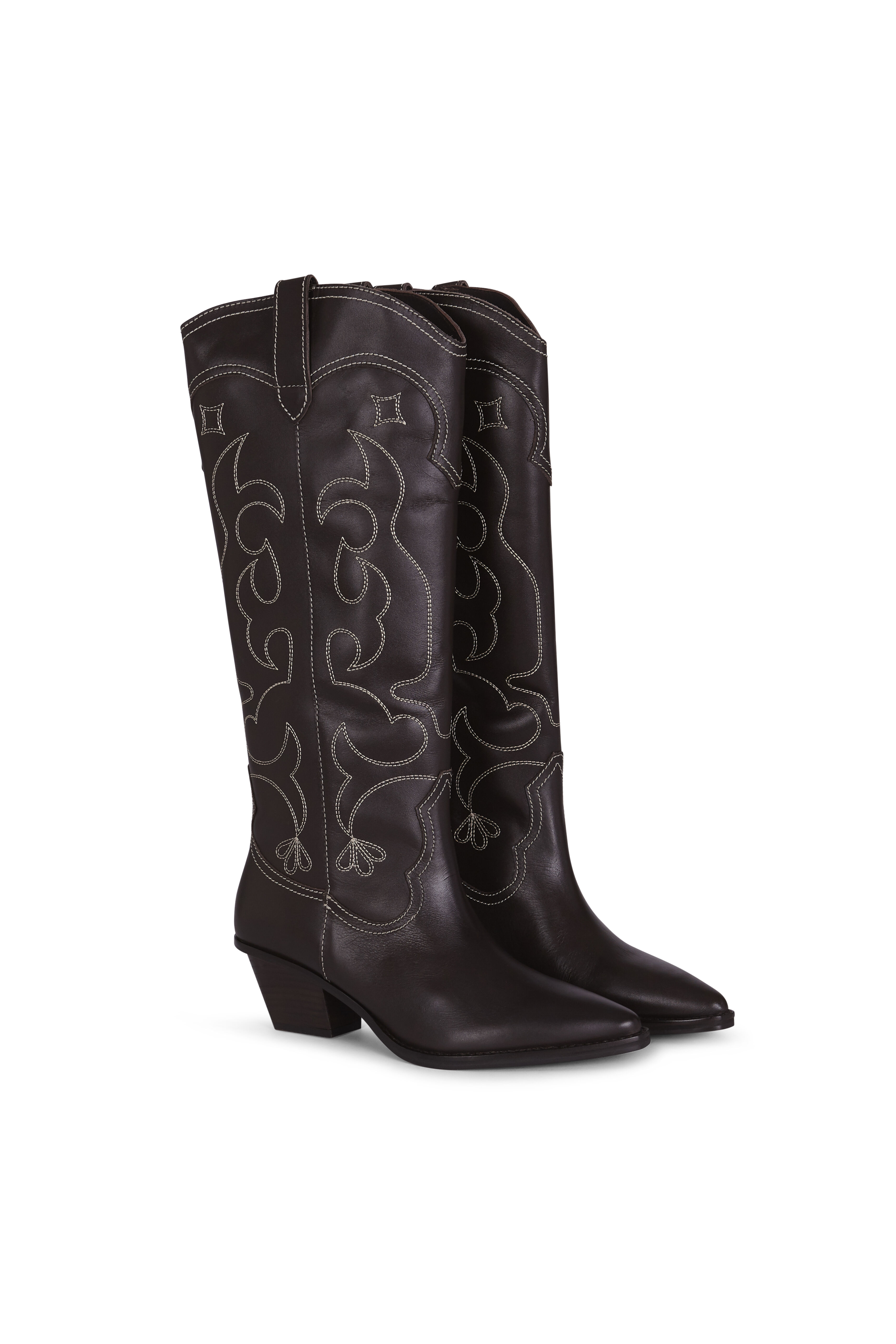 Slowlove Bota piel pespunte