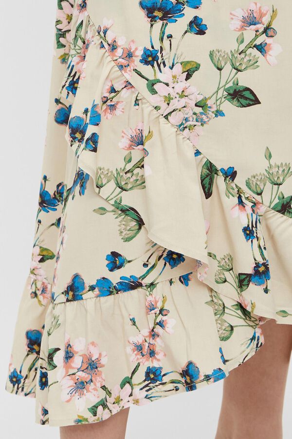 Object Falda con volante Gris