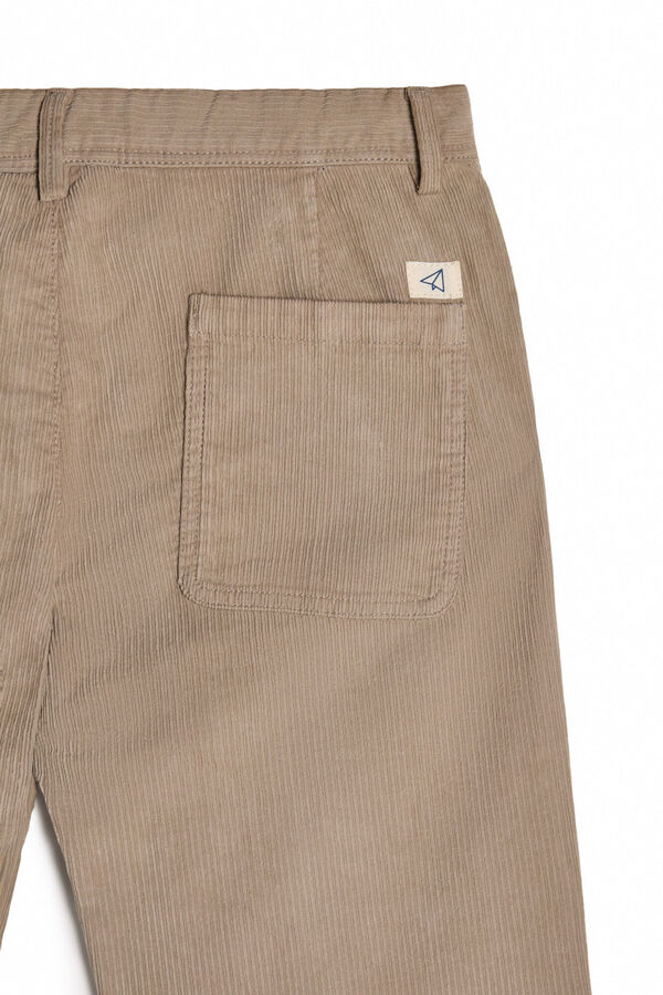 OOTO Pantal&oacute;n chino pana Beige