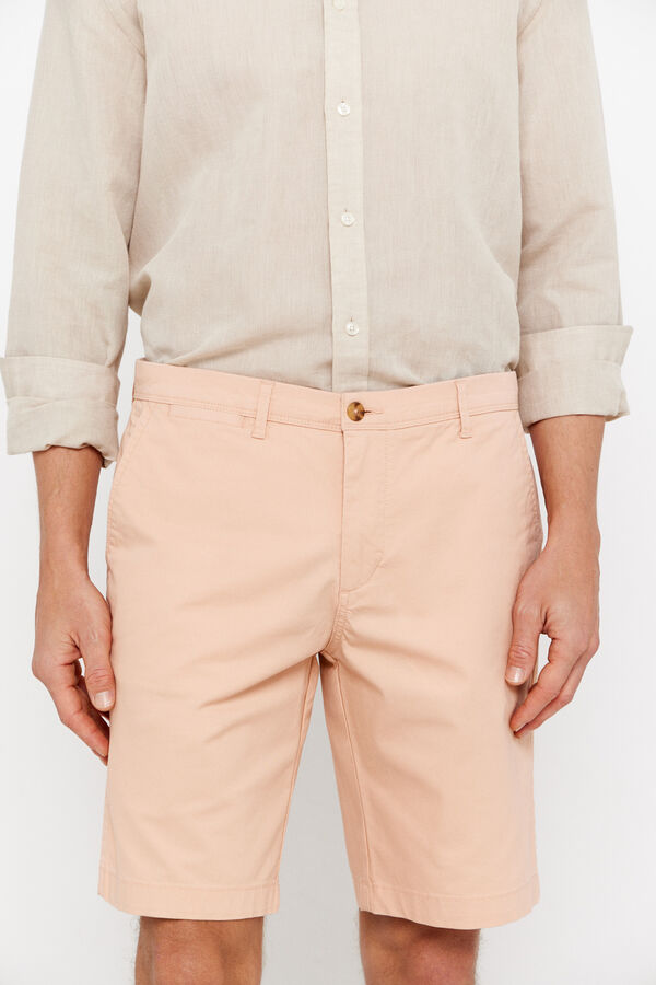 Cortefiel Bermuda chino Naranja