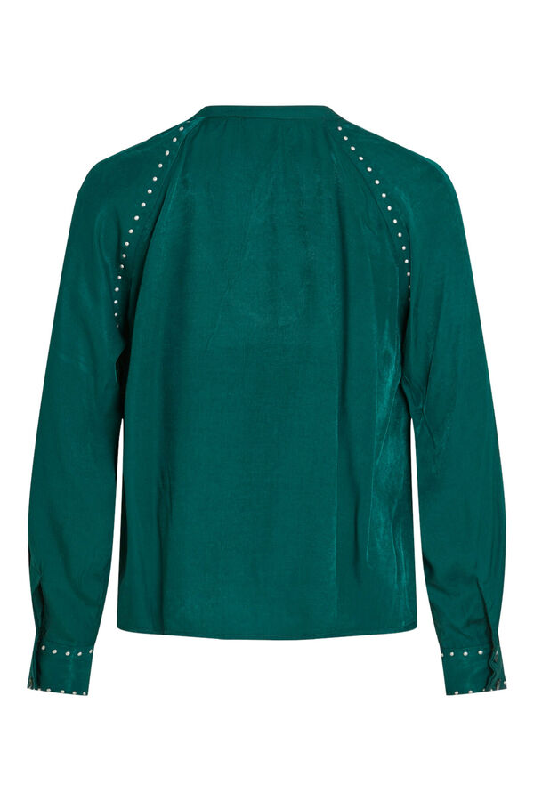 Vila Blusa de manga comprida  Verde