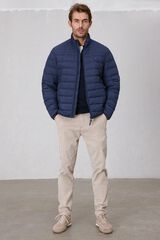 OOTO Blusão acolchoado ultralight Azul