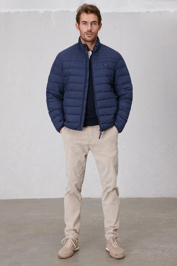 OOTO Blusão acolchoado ultralight Azul