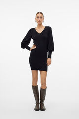 Vero Moda Vestido corto de punto Negro