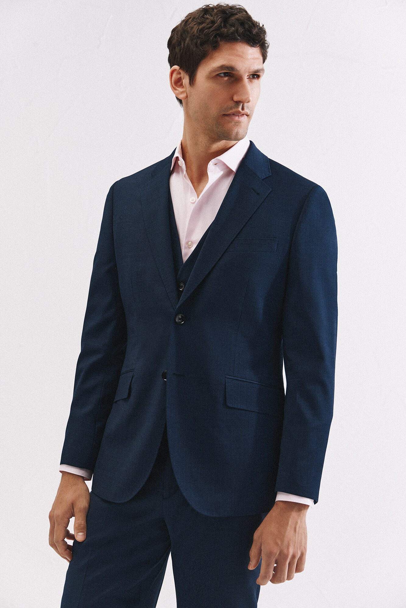 Cortefiel Blazer azul slim fit