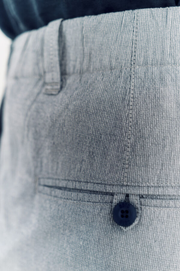 OOTO Bermuda chino Azul