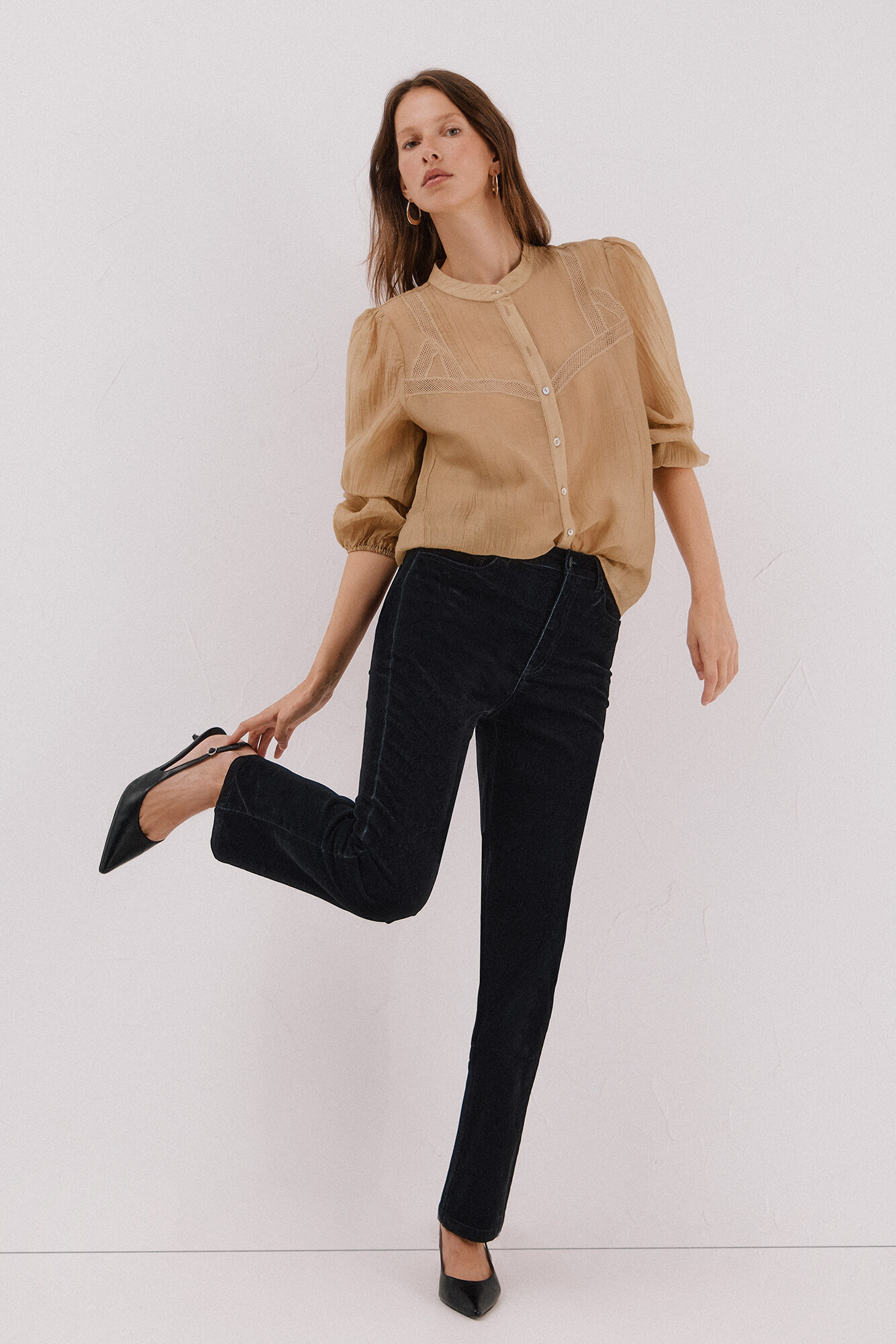 Cortefiel Jeans Rectos Velvet