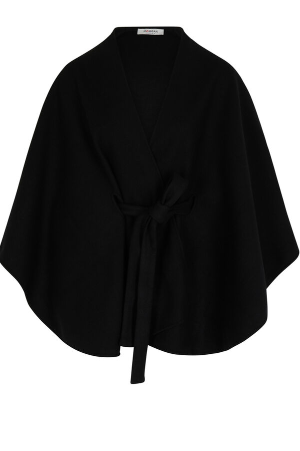 Morgan Capa com cinto Preto