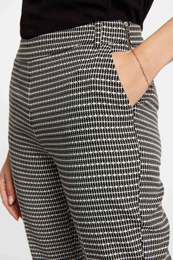 Morgan Pantal&oacute;n cigarette estampado Multicolor