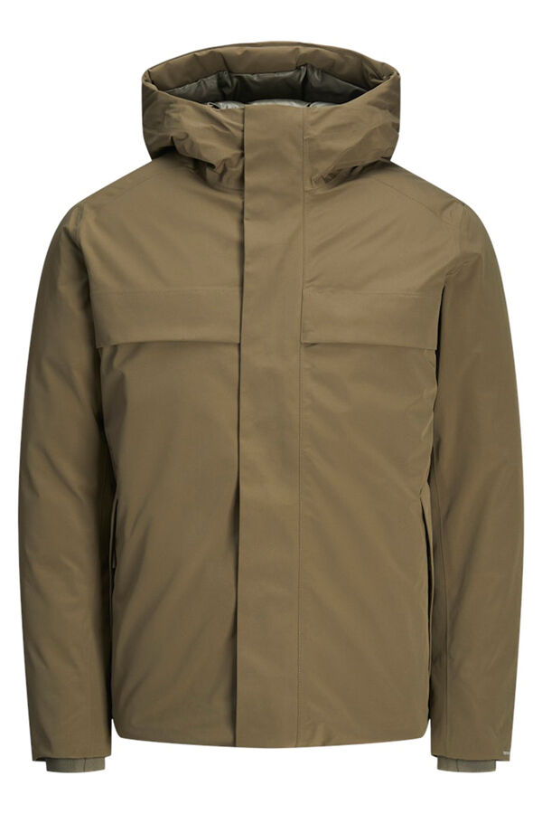 Jack & Jones Chaqueta insulada capucha Verde oscuro