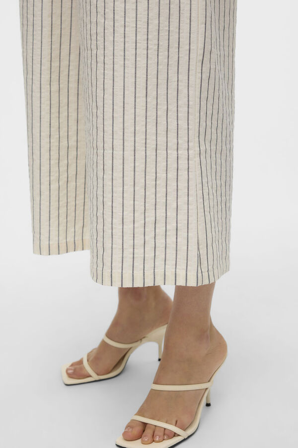 Vero Moda Pantal&oacute;n culotte ancho Gris