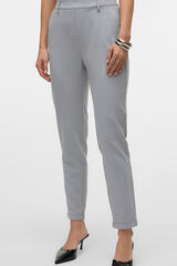 Vero Moda Cal&ccedil;as compridas de vestir Cinzento