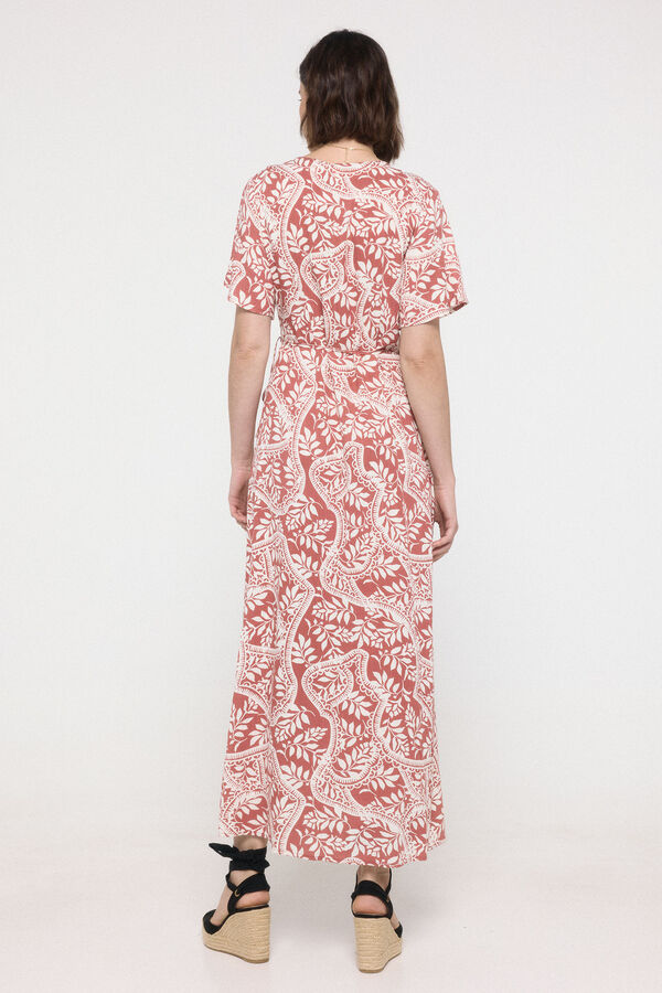 Vero Moda Vestido longo justo Vermelho