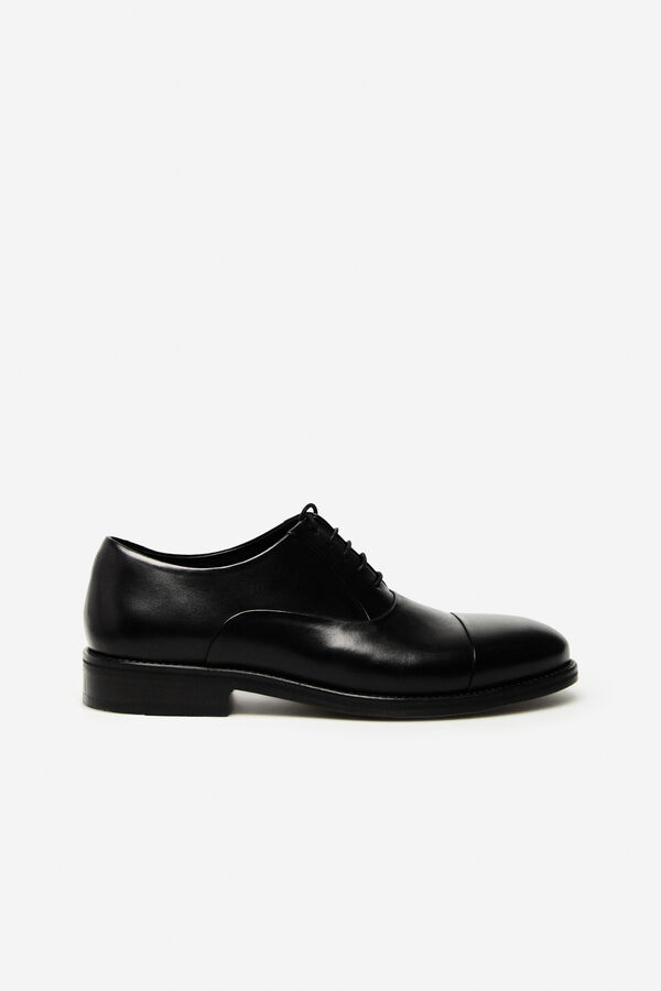 Cortefiel Zapato vestir cordones Negro
