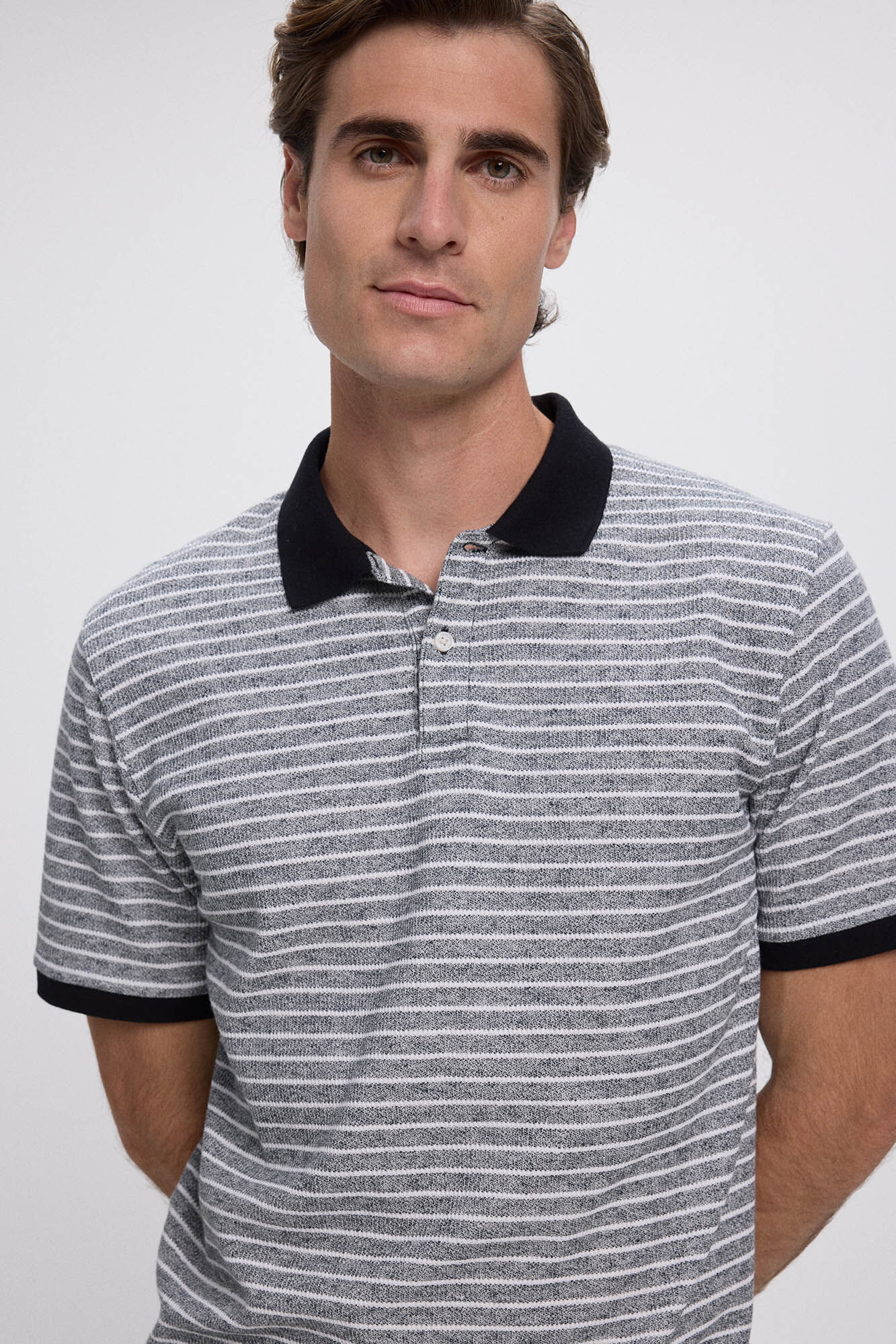 Jack & Jones P&oacute;lo de malha de regular fit