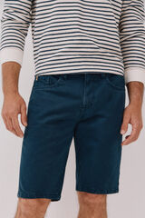 Cortefiel Bermuda denim cor Azul