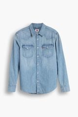 Levi's Camisa Levi's&reg; Western denim con bolsillos en el pecho Azul