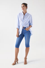 Salsa Jeans Bermuda Secret Azul