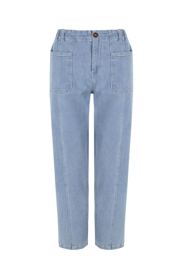 Slowlove Jeans cargo baggy Azul oscuro