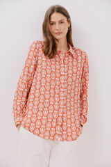 Cortefiel Camisa estampada Estampado rojo