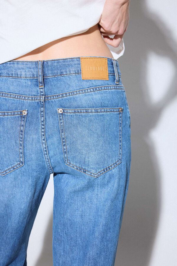 Slowlove Pantal&oacute;n vaquero New Recto Soft Azul