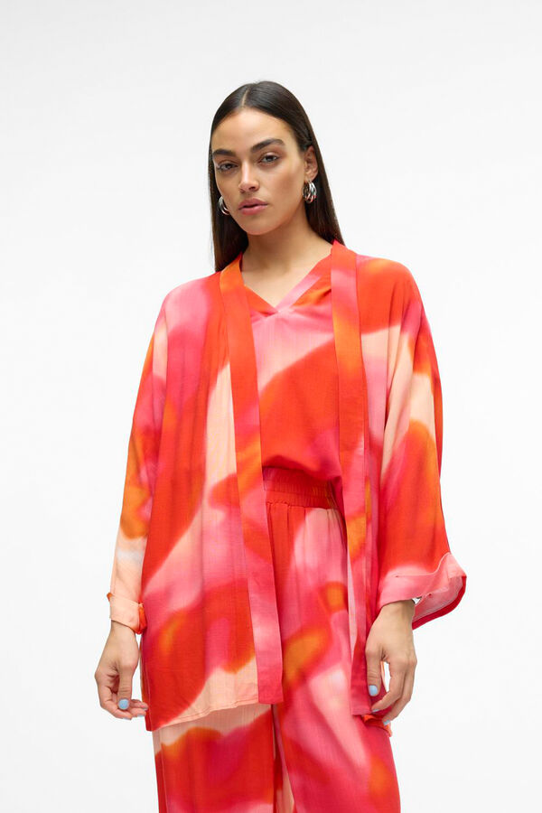 Vero Moda Kimono manga 3/4 Naranja