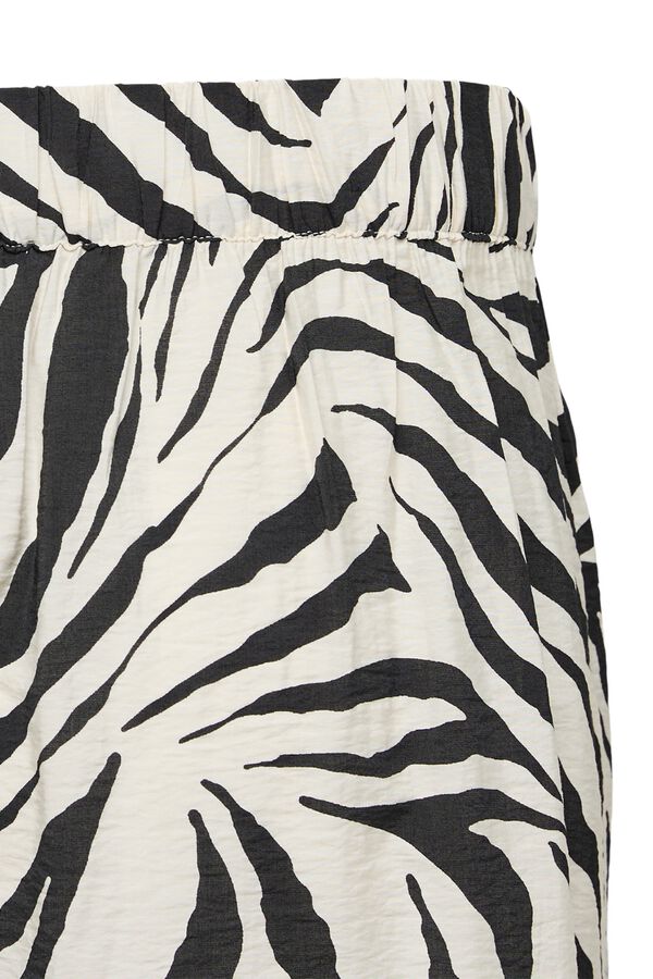 Vero Moda Curve Falda 7/8 estampada talla grande Estampado beige