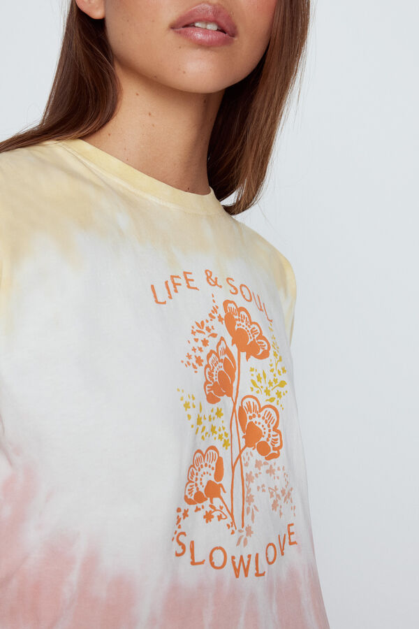 Slowlove Camiseta estampada Multicolor