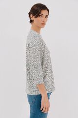 Cortefiel Camiseta b&aacute;sica escote m&atilde;o Multicolor