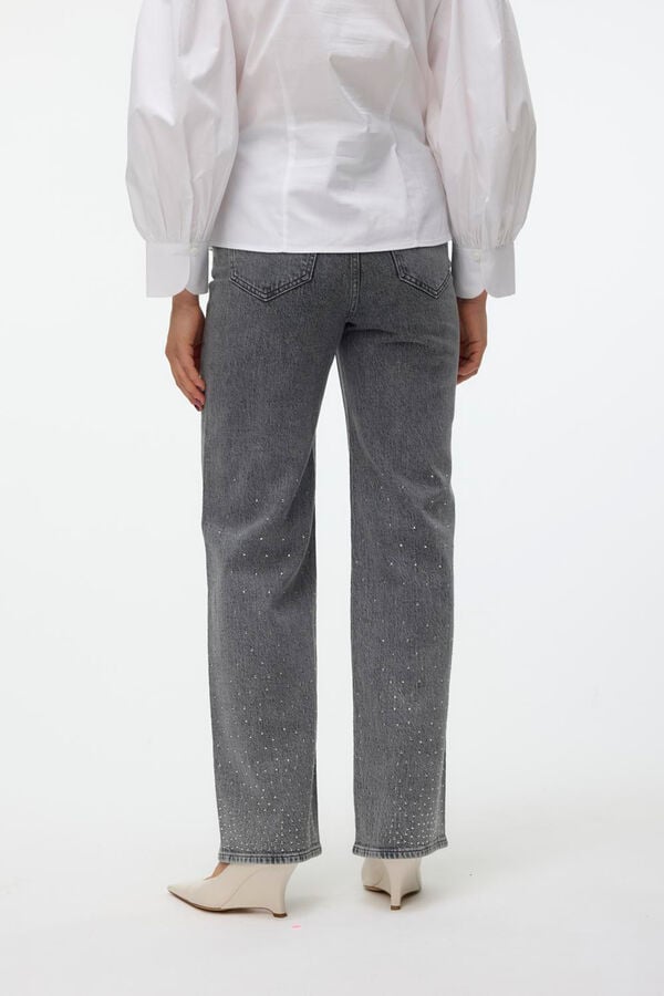 Vero Moda Jeans con detalle Gris