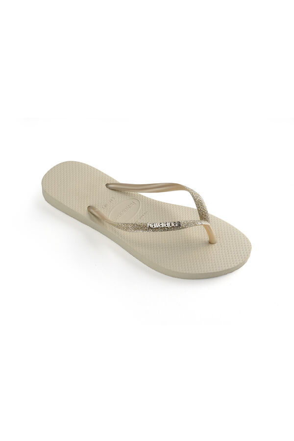 Havaianas Chanclas SLIM GLITTER Beige