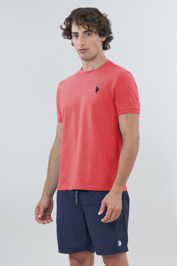 Us Polo Camiseta b&aacute;sica Luca Rojo