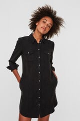 Vero Moda Vestido corto vaquero Negro