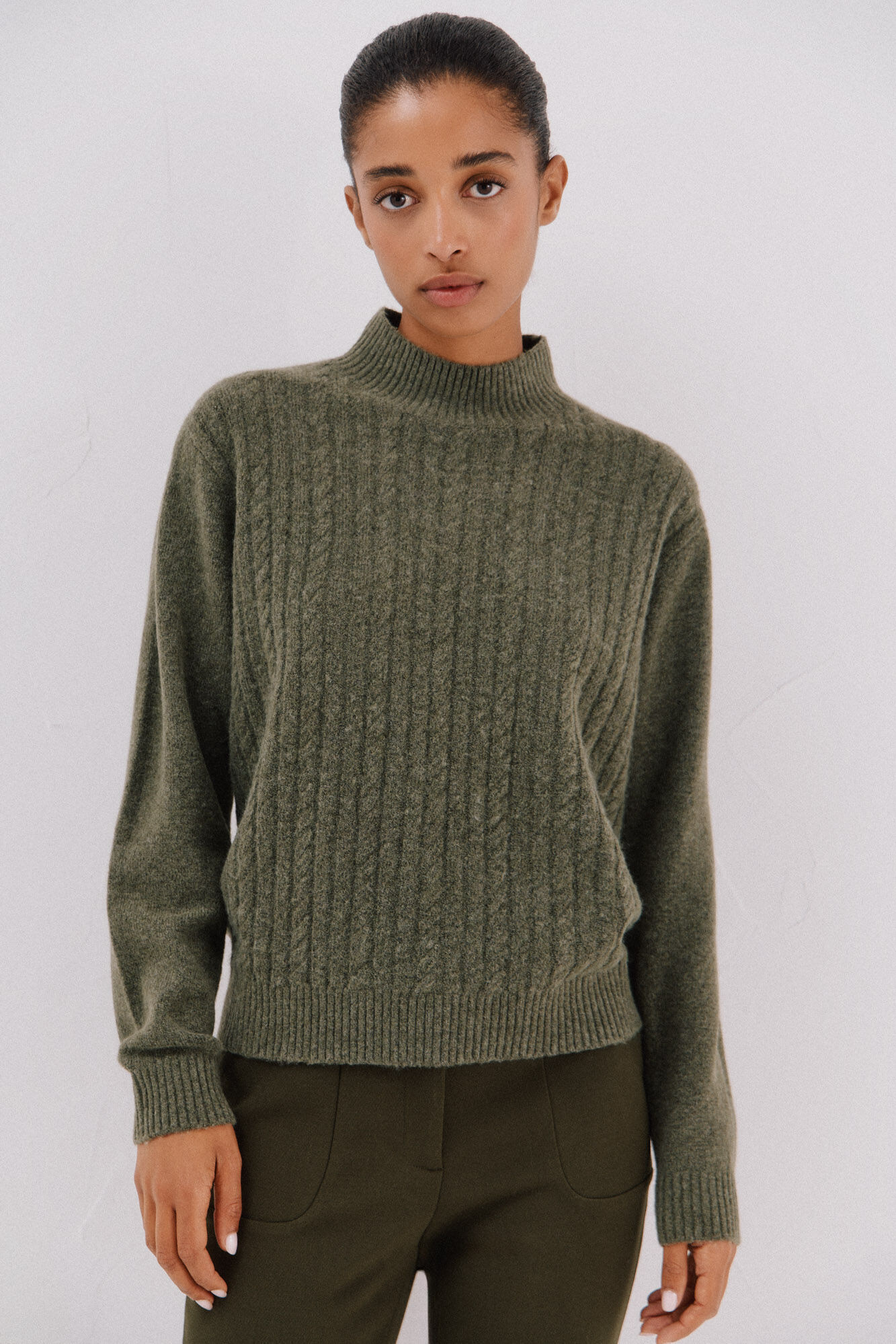 Cortefiel Jersey Perkins trenzas