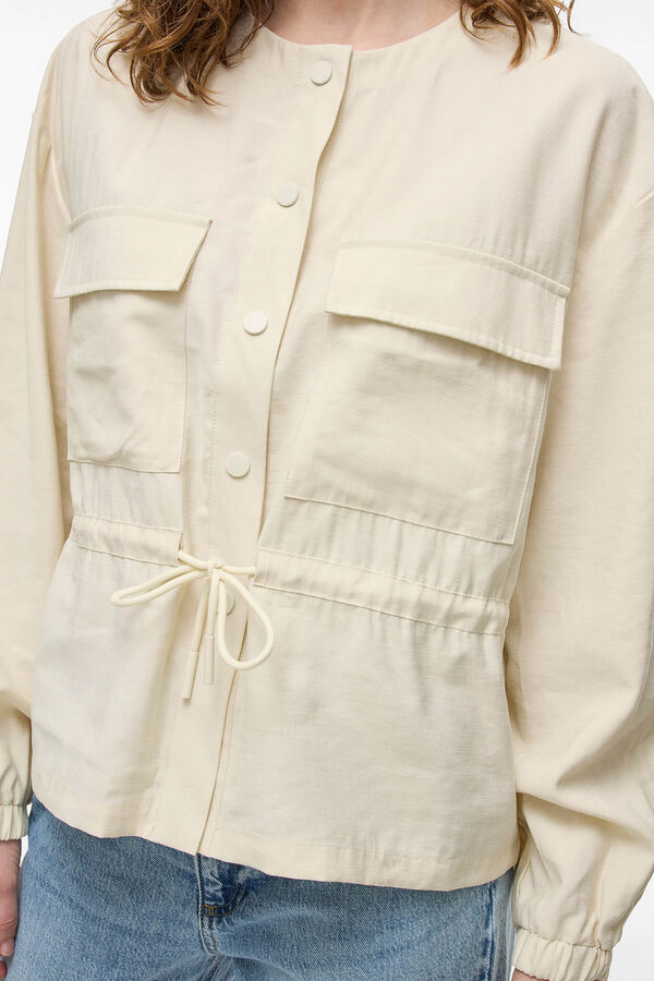 Vila Chaqueta sahariana abotonada Gris