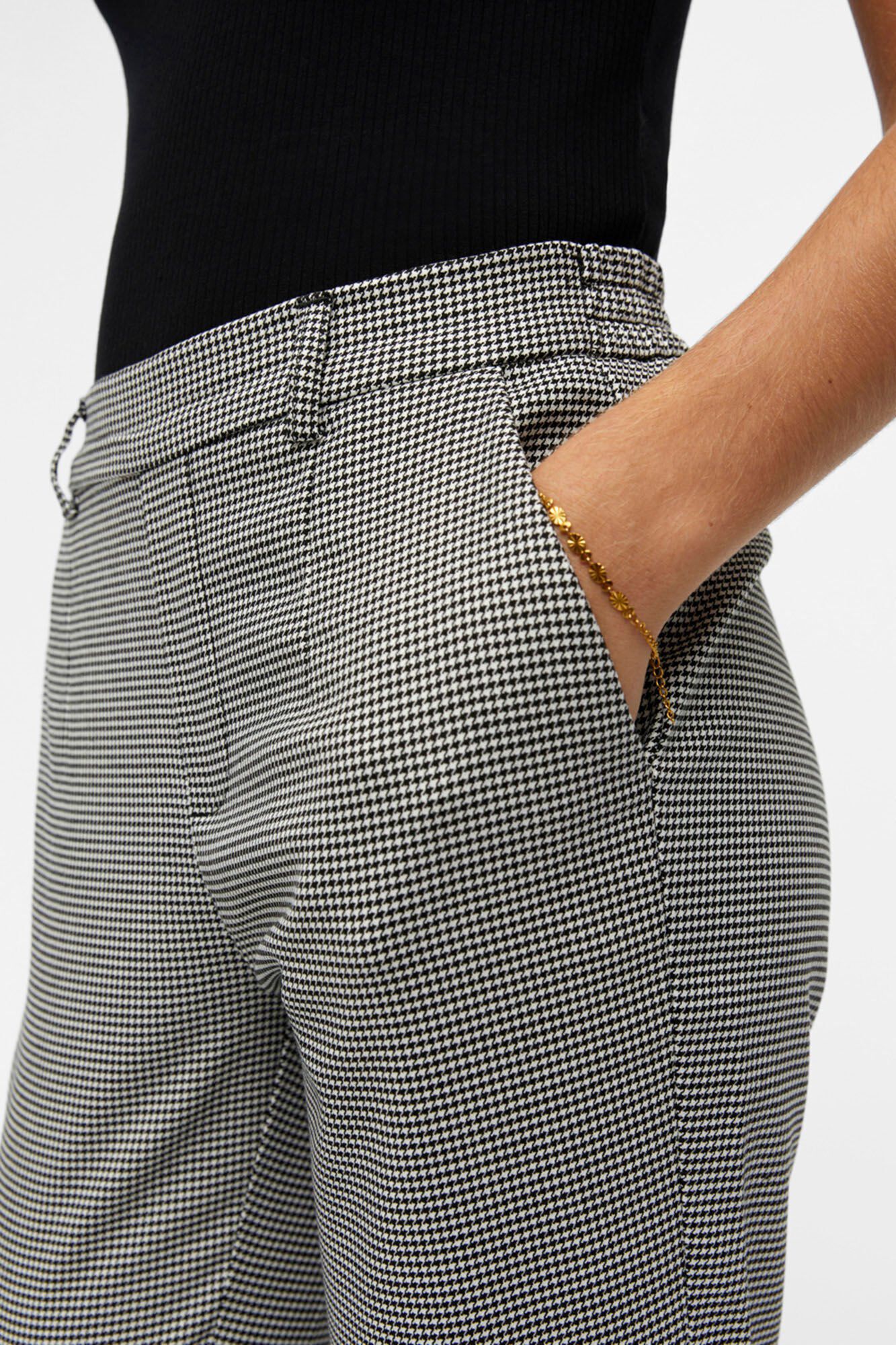 Object Cal&ccedil;as compridas de corte reto