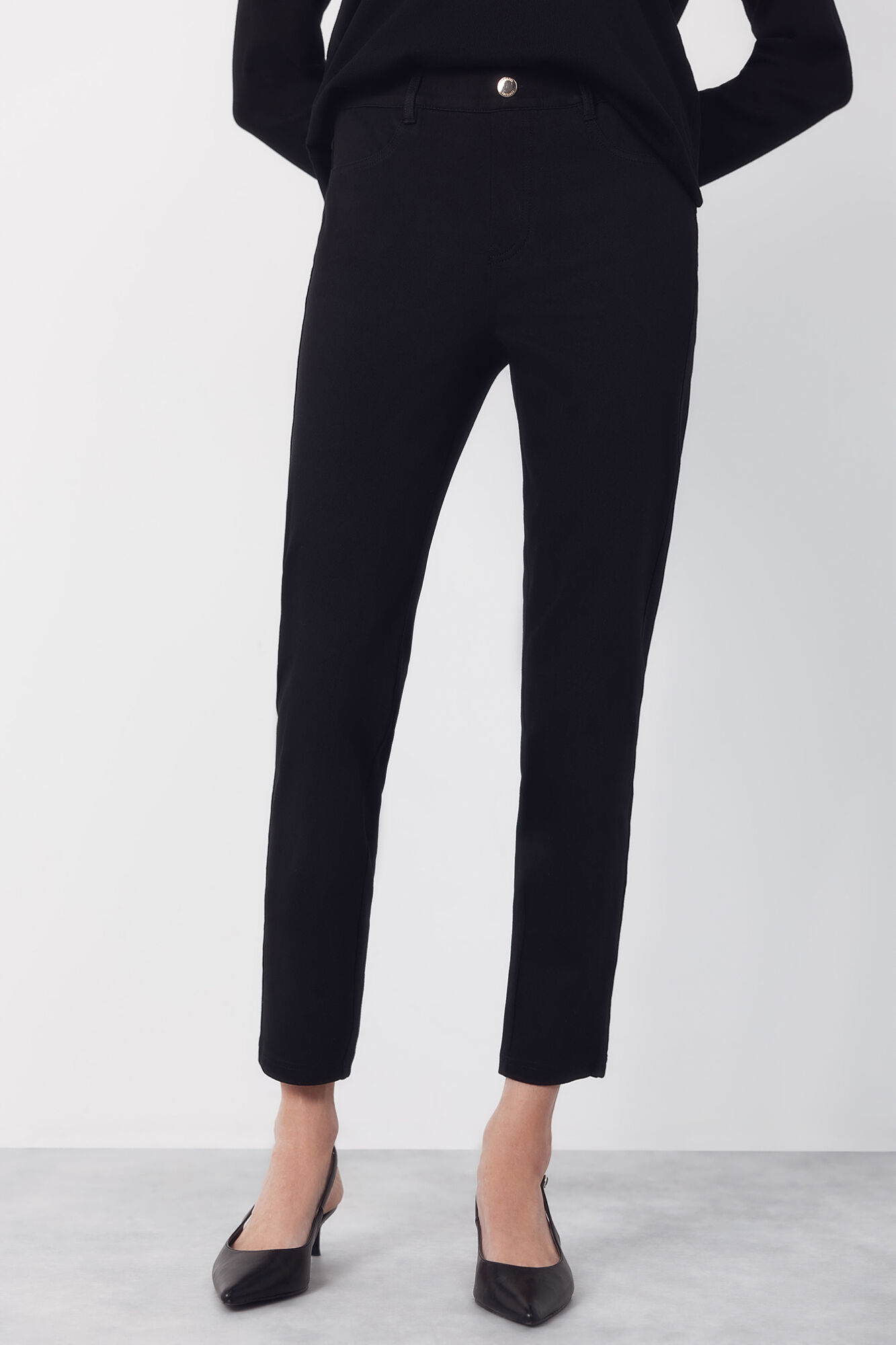 Cortefiel Cal&ccedil;as legging com corte de 5 bolsos
