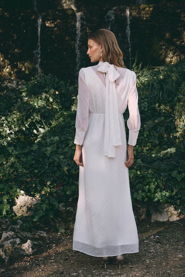 Pol&iacute;n Et Moi Vestido de novia Francisca Blanco