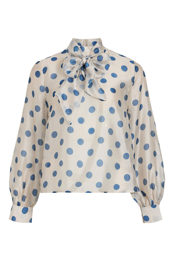 Vila Blusa lazada Gris