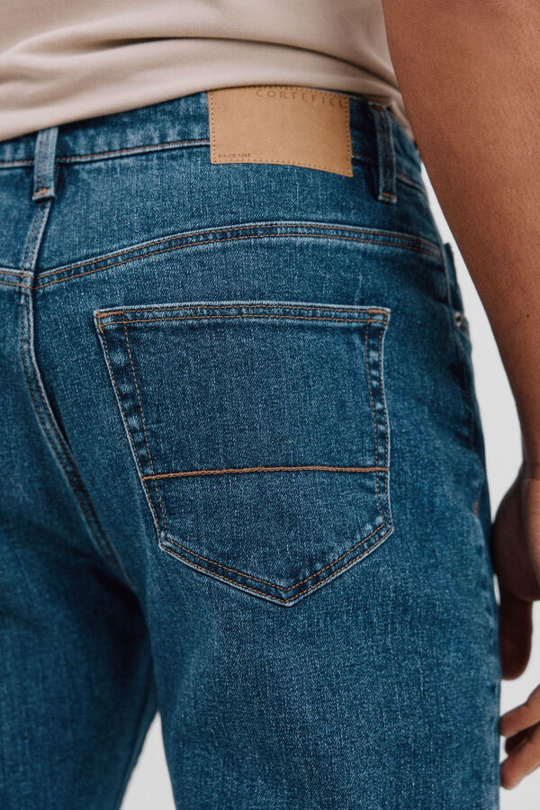 Cortefiel Cal&ccedil;a jeans cl&aacute;ssica  Azul
