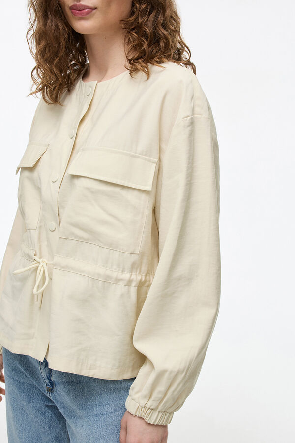 Vila Chaqueta sahariana abotonada Gris