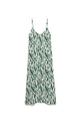 Vero Moda Vestido 7/8 de al&ccedil;as Verde