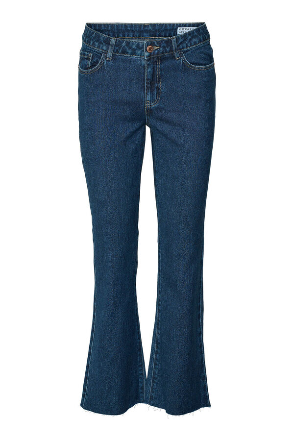 Vero Moda Jeans acampanado tiro medio Azul