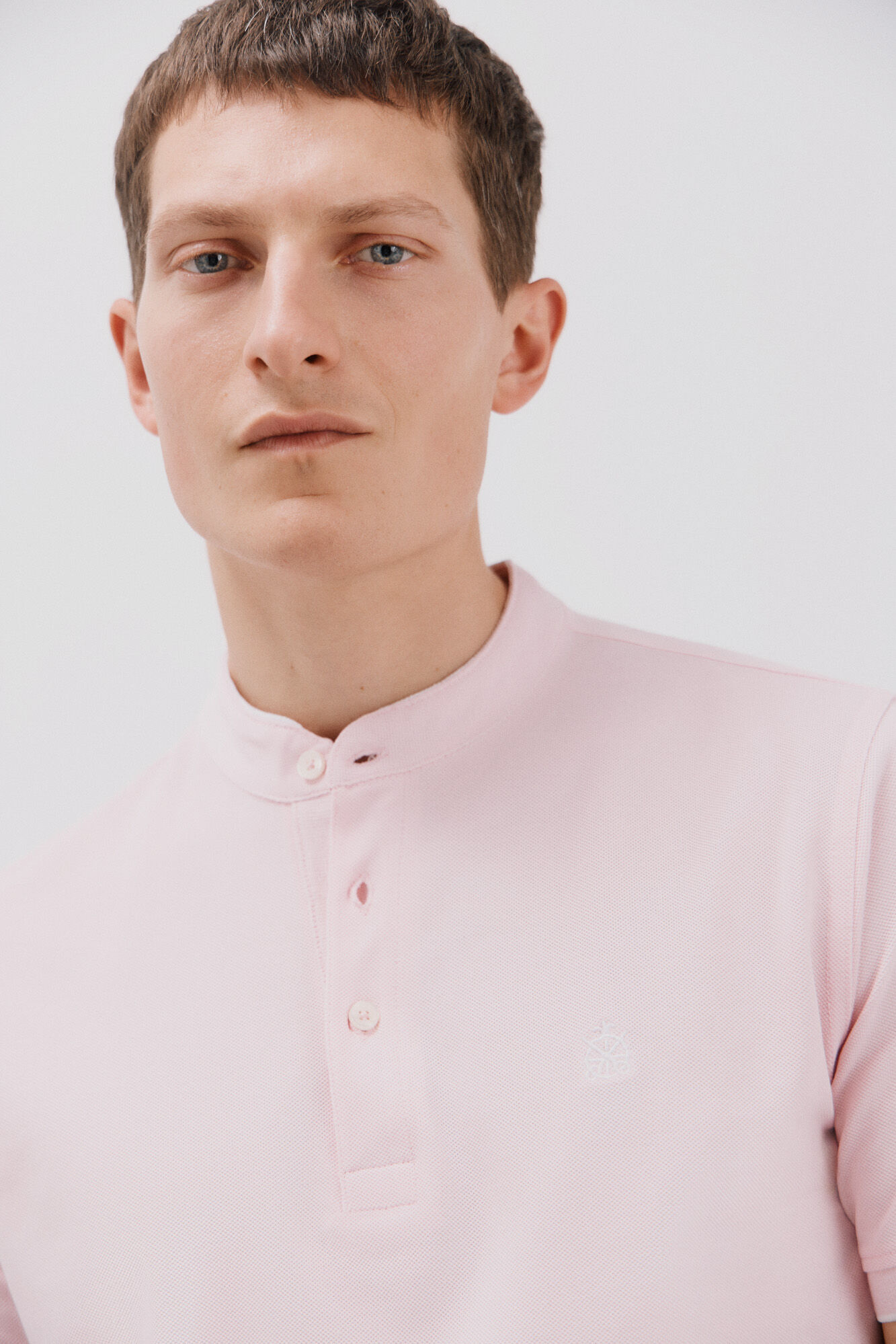 Cortefiel Polo cuello mao