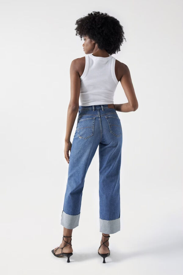 Salsa Jeans Vaqueros faith push in straight Azul