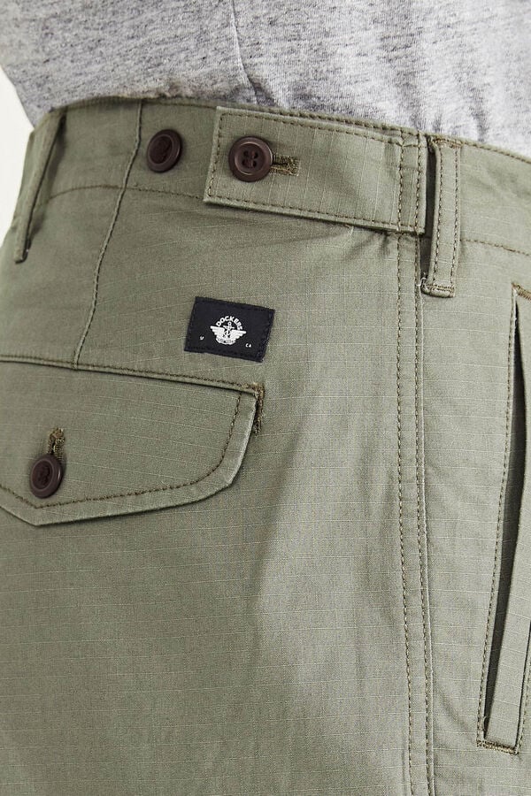 Dockers Pantalones cargo shorts Kaki